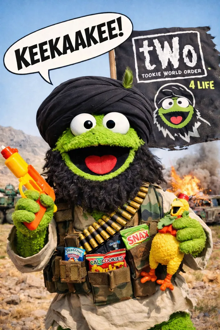 Poster-style tWo fan art featuring Tookie